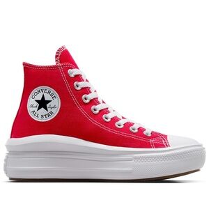 Converse CTAS Move Red High-Top Platform Sneakers Women’s Size 9